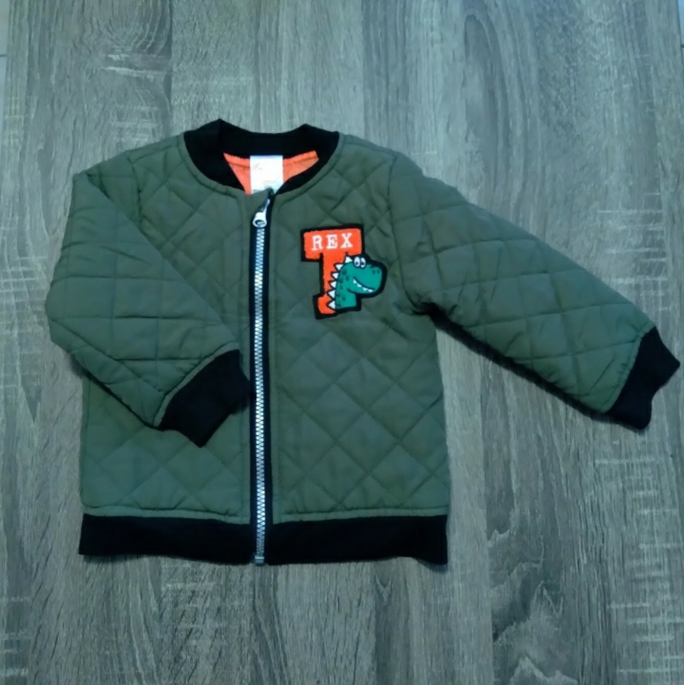 Wonder Nation T-rex Full Zipper Jacket 18M